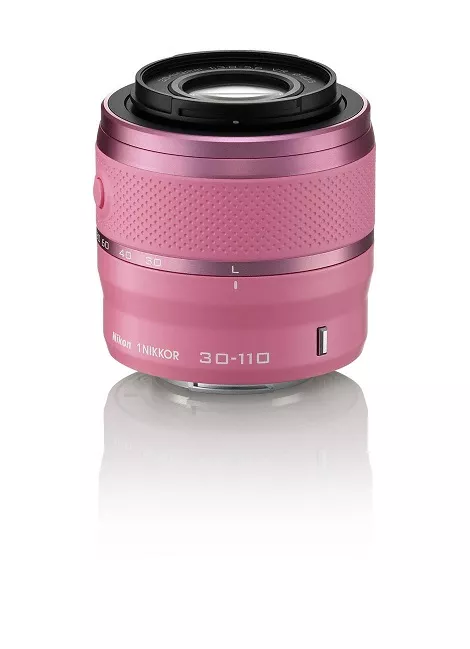NIKON 1 NIKKOR VR 30-110/3.8-5.6 pink | NIKON 1 kompakte